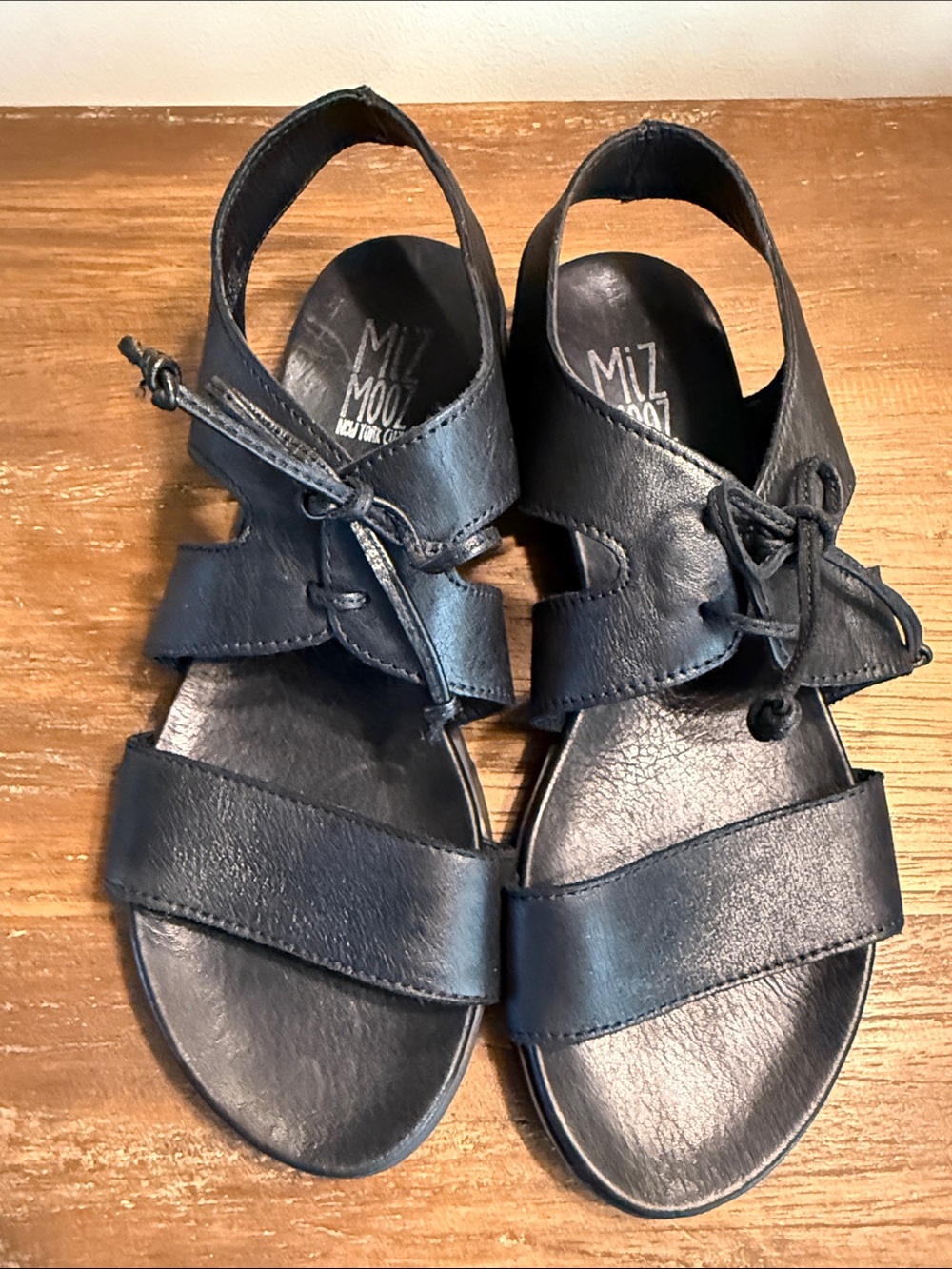 Miz Mooz Davey Lace Front Sandals